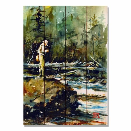 RICKI&APOSS RUGS 14 x 20 in. On the Rock Wall Art RI896436